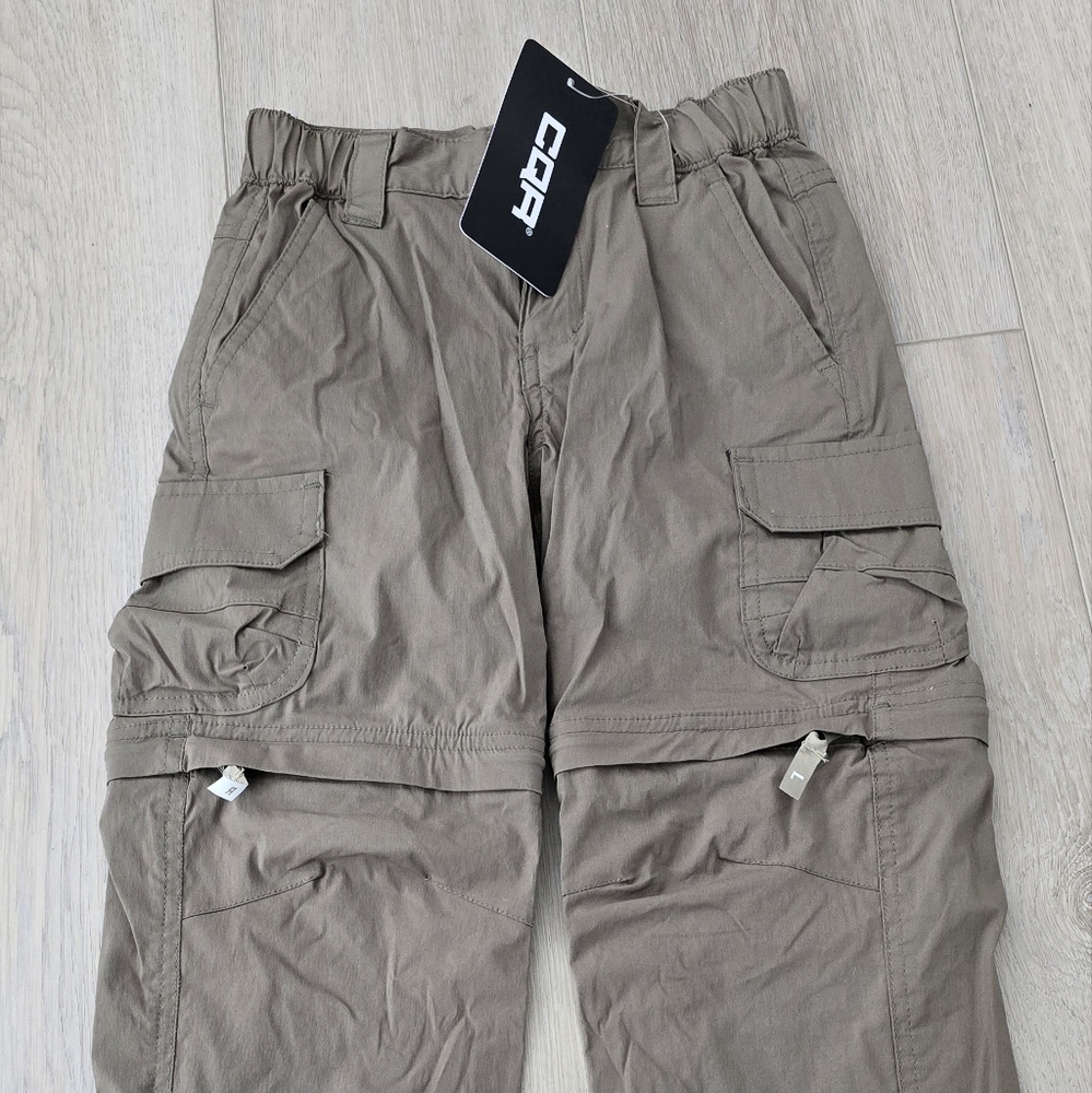 CQR Outdoor Pants to Shorts Convertible designed for all outdoor activities